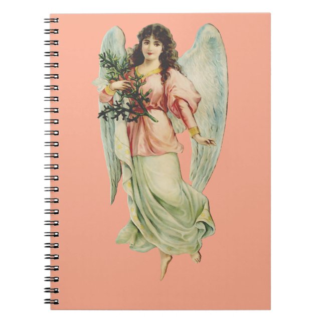 Guardian Angel Divine Watchfulness & Grace Art Notebook (Front)
