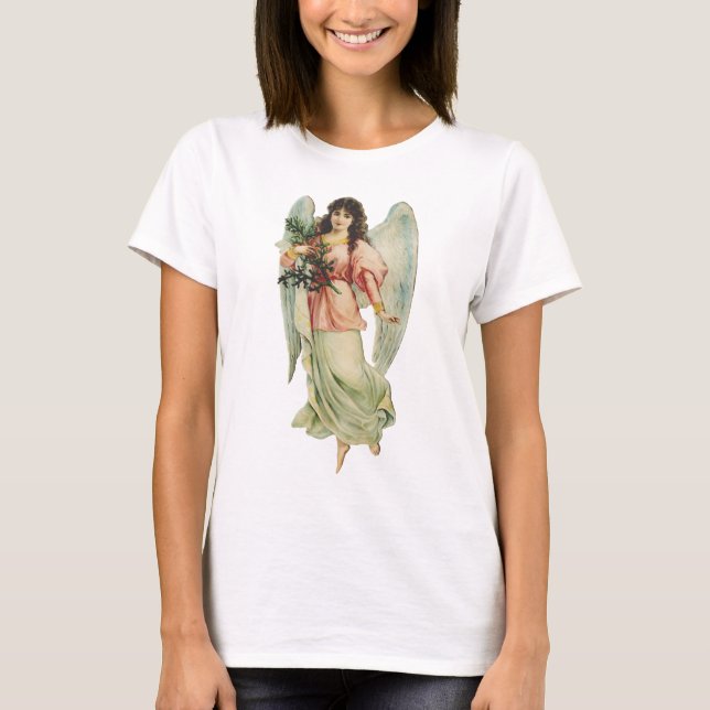 Guardian Angel Divine Watchfulness & Grace Art T-Shirt (Front)