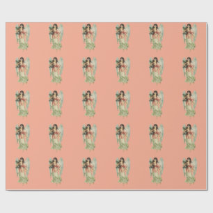 Guardian Angel Divine Watchfulness & Grace Art Wrapping Paper