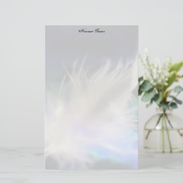 Guardian Angel Feather! Stationery (Standing Front)