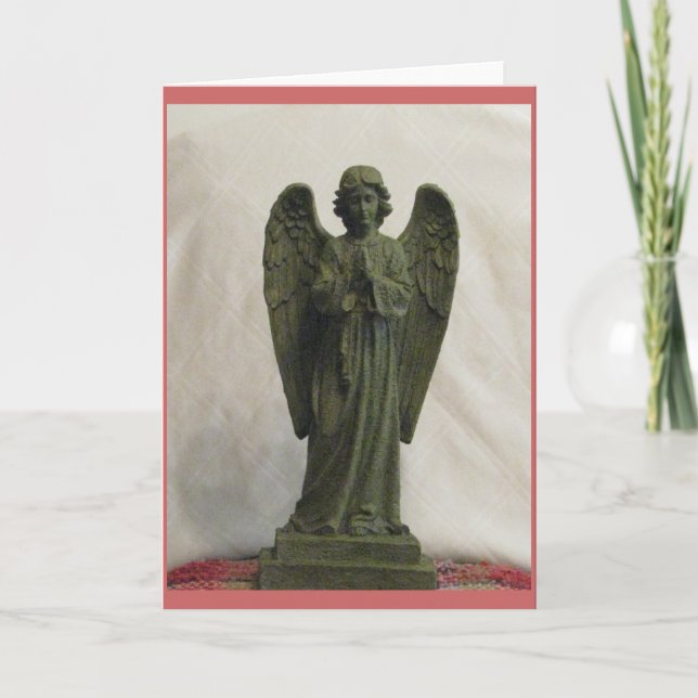 Guardian Angel Greeting Card (Front)