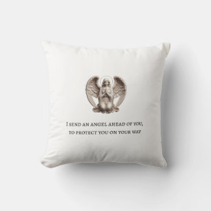 Guardian Angel – "I Send an Angel Ahead of You" Bi Cushion