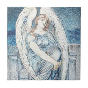 Guardian angel In the Hebrew Bible Ceramic Tile