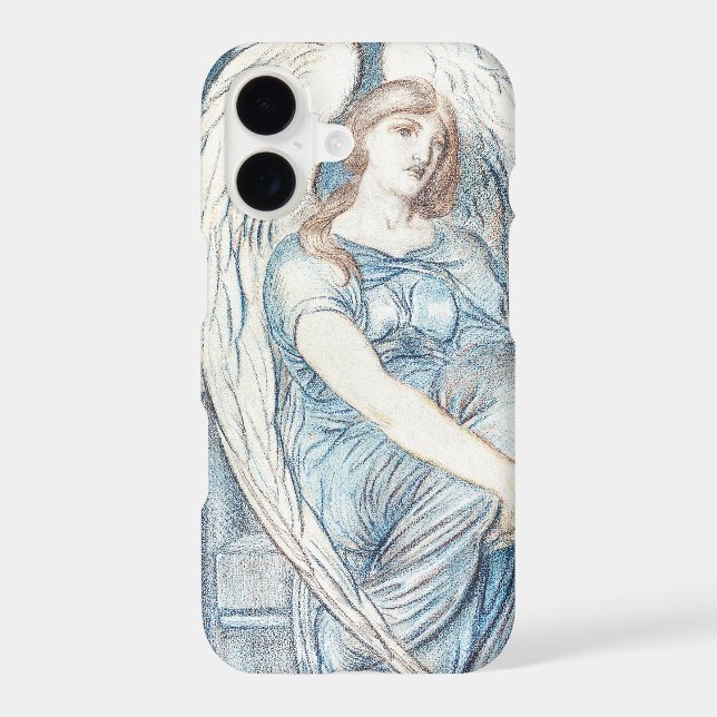 Guardian angel In the Hebrew Bible iPhone Case (Back)