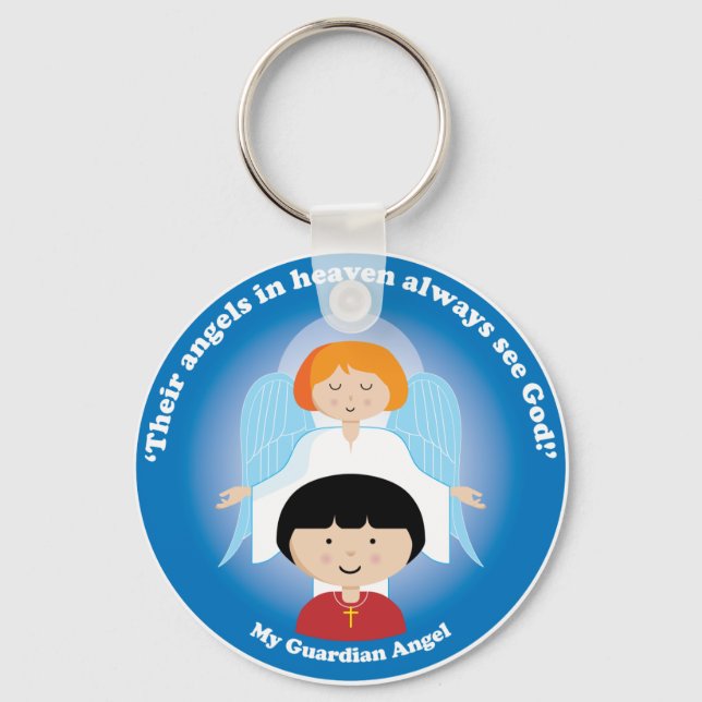 Guardian Angel Key Ring (Front)