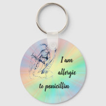 Guardian Angel keyring 'Allergy-penicillin''