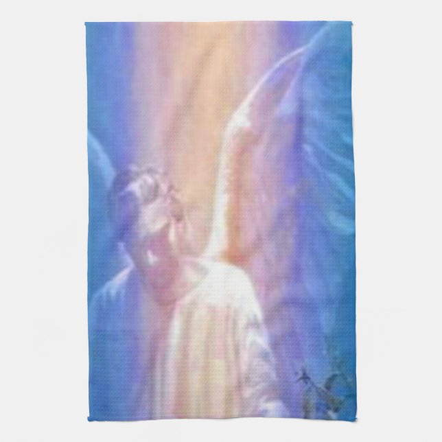 Guardian Angel kitchen towel (Vertical)