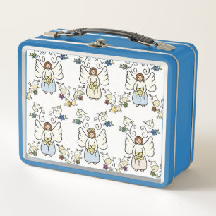Guardian Angel Metal Lunchbox