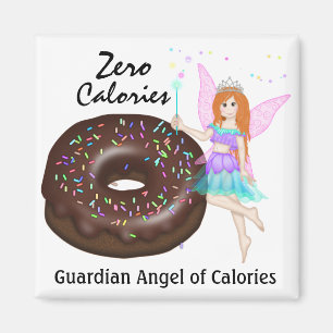 Guardian Angel of Calories by SRF Magnet