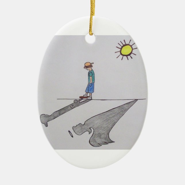 Guardian Angel Ornament (Front)