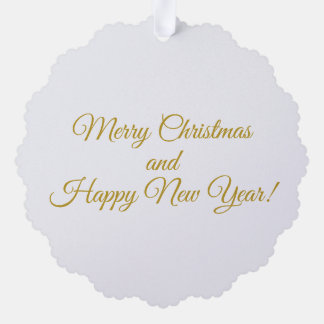 Guardian Angel Paper Ornament Card