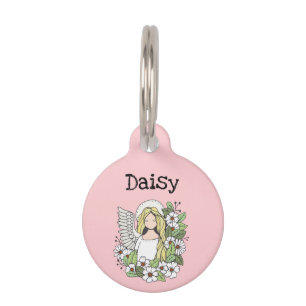 Guardian Angel Personalized Pet Tag