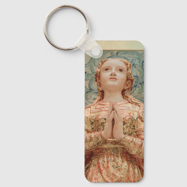 Guardian Angel picture key chain (Front)