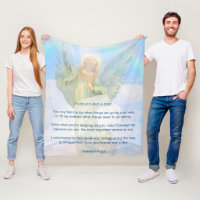 Guardian Angel Poem Blanket