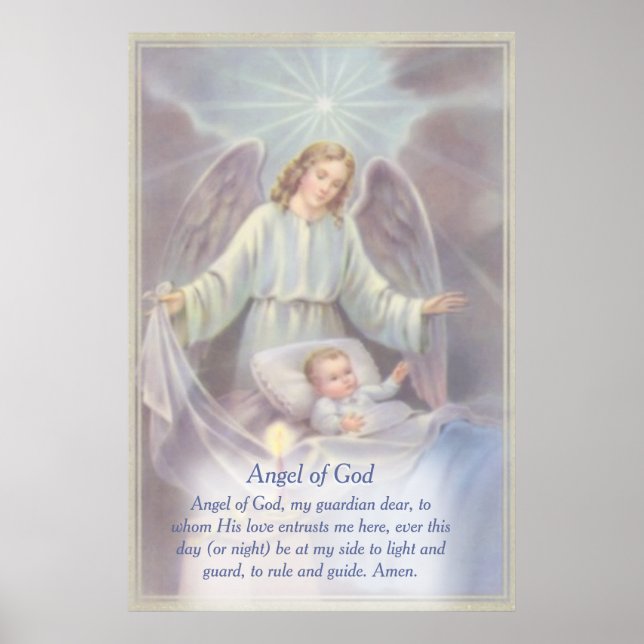 Guardian Angel Poem Poster (Front)