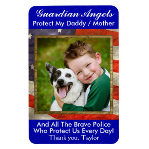 Guardian Angel Police / Military Magnet