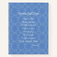 Guardian Angel Prayer Blue