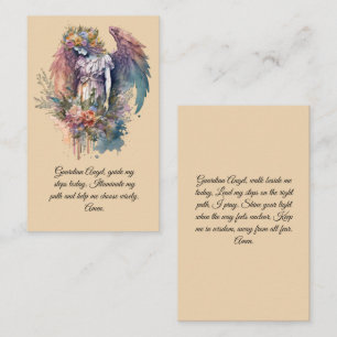 Guardian Angel Prayer Card
