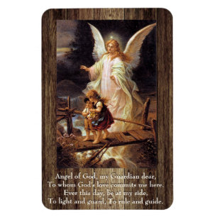 Guardian Angel Prayer Magnet