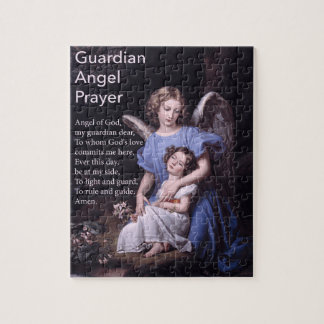 Guardian Angel Prayer with Girl Puzzle