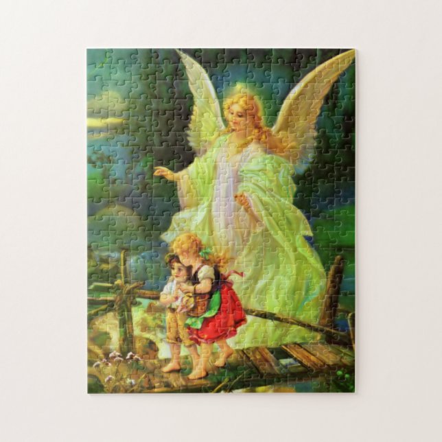 Guardian Angel Puzzle - Angel de la Guarda (Vertical)