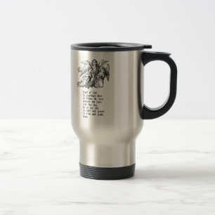 Guardian Angel Quote Travel Mug