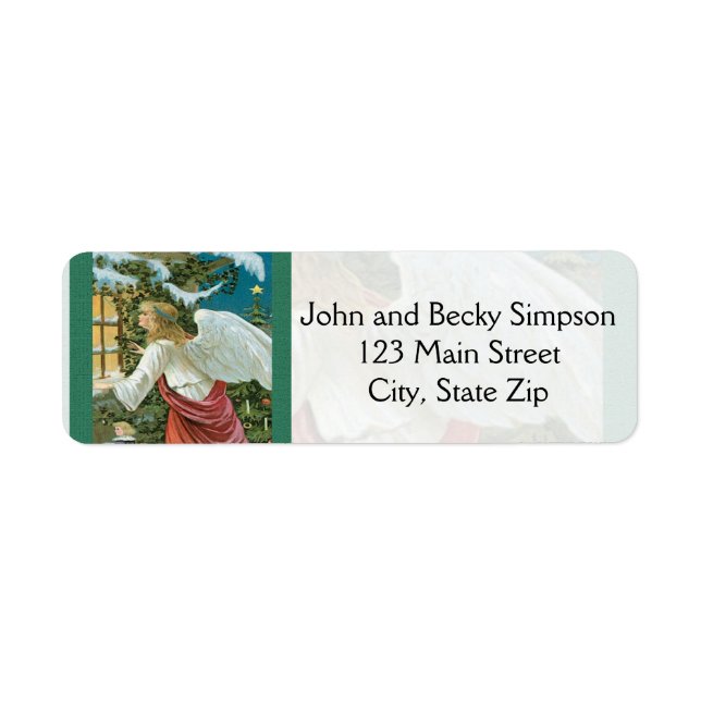Guardian Angel Return Address Label (Front)