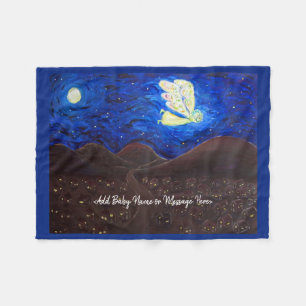 Guardian Angel Soft Fleece Custom Baby Blankets