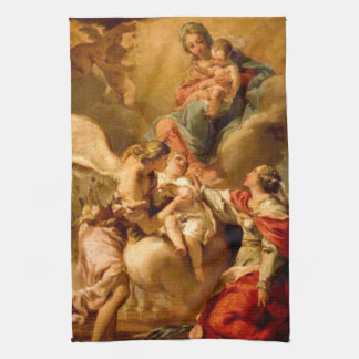 Guardian Angel - Soul of Infant - Gandolfi Tea Towel