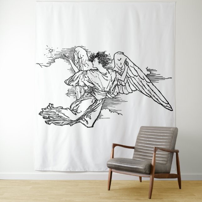 Guardian Angel Tapestry (In Situ)