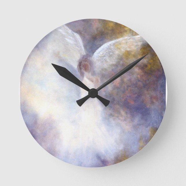 Guardian Angel Wall Clock (Front)