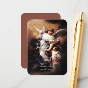 Guardian Angel with Prayer Enclosure Card