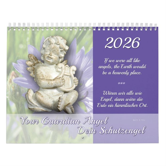 Guardian Angels – Schutzengel 2026 Calendar (Cover)