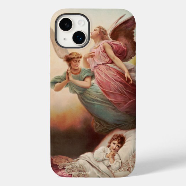 Guardian angels with child Case-Mate iPhone case (Back)