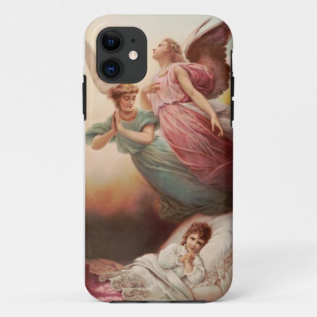 Guardian angels with child Case-Mate iPhone case (Back)