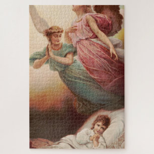 Guardian angels with child jigsaw puzzle