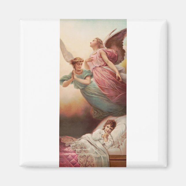 Guardian angels with child magnet (Front)