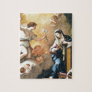 Guardian Angels with Gifts Jigsaw Puzzle