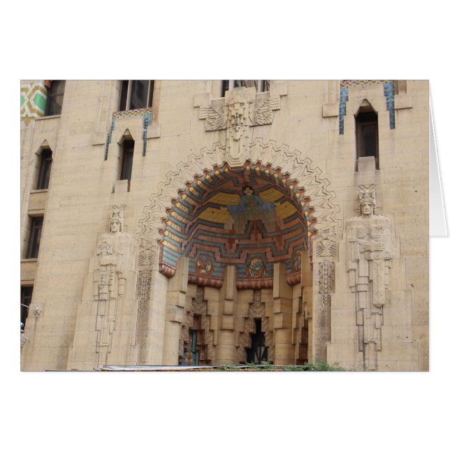 Guardian Building, Detroit, Michigan Card (Front Horizontal)