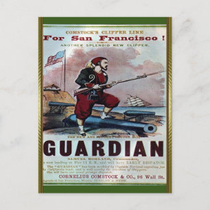Guardian Clipper Sailing  Postcard