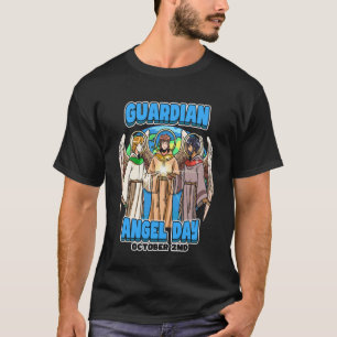 Guardian Day Catholics Celebrate the Angel Feast T-Shirt
