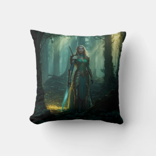 Guardian Elf of the Enchanted Realm Cushion