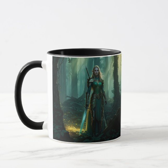 Guardian Elf of the Enchanted Realm Mug (Left)