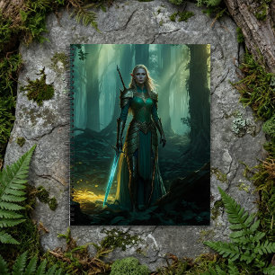 Guardian Elf of the Enchanted Realm Notebook
