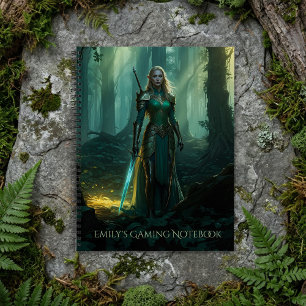 Guardian Elf of the Enchanted Realm Notebook