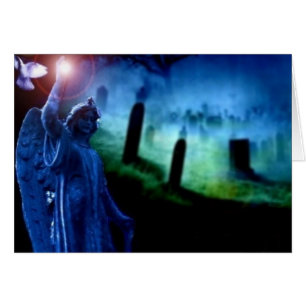 Guardian Of Departed Souls Angel Postcard Angels