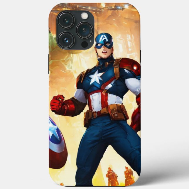 "Guardian of Galaxies: Starfire Sentinel" Case-Mate iPhone Case (Back)