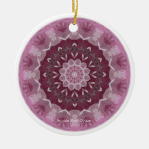 Guardian of LOVE Mandala Ceramic Tree Decoration