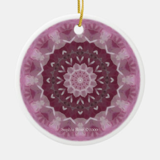 Guardian of LOVE Mandala Ceramic Tree Decoration