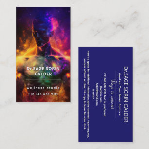 Guardian of Peace   Luminous Human Business Card